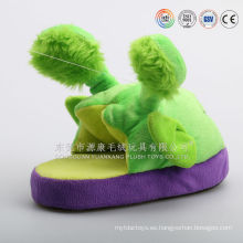 Al por mayor nuevo diseño personalizado uso interior antideslizante animal en forma de felpa zapatillas de pato
